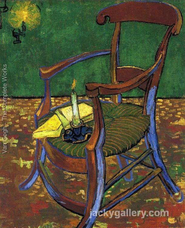 Gauguins Chair, Van Gogh painting